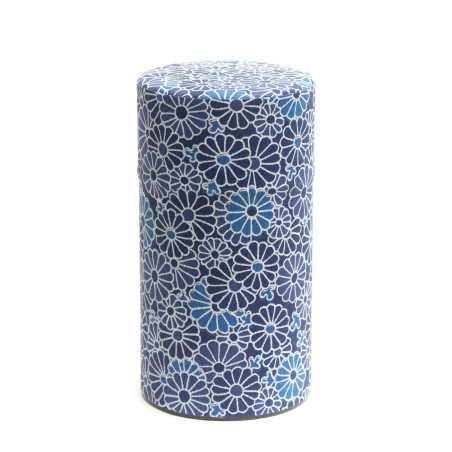 Teepurkki 100g / Siniset kukat | Teepannut ja tarvikkeet