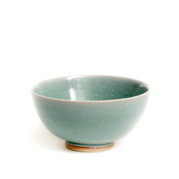 Krakeloitu teekuppi / jade