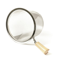 72 mm Bamboo-Handled Tea Strainer