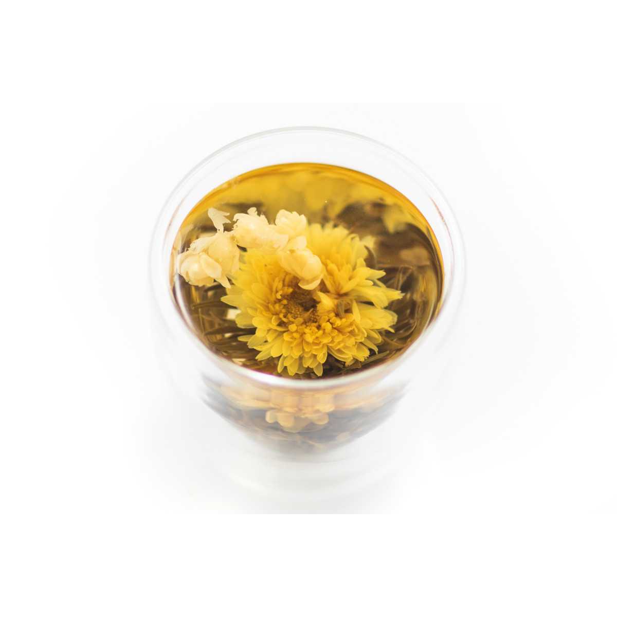 Teekukat 2 kpl - Krysanteemi ja jasmiini kehäkukka